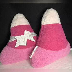 Isaac Mizrahi Pink Candy Corn Pillow Set NWT​